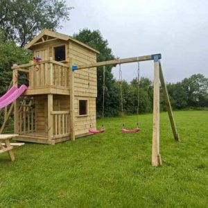 Fred House Covered With Swings