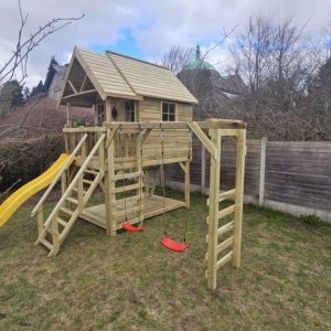 Eve house with monkey bars